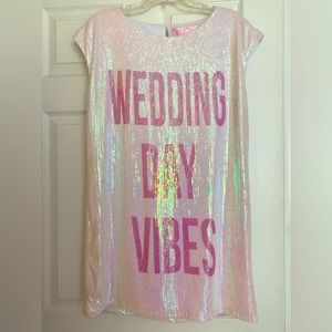 Wedding Day Vibes Hayley Paige tshirt dress